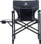 Кемпинговое раскладное кресло BaseCamp Rest Серо-Черное (BCP 10509) - изображение 1