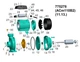 Насос поверхностный Leo ACm110B2 775278 - изображение 2
