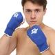 Перчатки для карате накладки для карате Zelart Hard Touch 8891 размер XL Blue - изображение 6