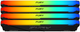 Оперативная память Kingston Fury DDR4-3200 32768MB PC4-25600 (Kit of 4x8192) Beast RGB 1Rx8 Black (KF432C16BB2AK4/32) - изображение 2