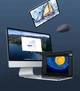 Бездротова миша 2.4ГЦ Baseus 2в1, 1600 DPI безшумна мишка для MacBook, планшета, ноутбука, ПК F01A - изображение 6