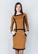 Платье Meggi 42 Горчичный (NLS-3042-6-Mustard) - изображение 1