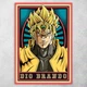 Плакат постер CupKit "Невероятные приключения ДжоДжо / JoJo's Bizarre Adventure" №30 А4 21х29,7 см - изображение 1