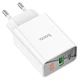 Мережевий ЗП HOCO C100A PD20W+QC3.0 charger with digital White - зображення 2
