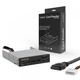 Кардрідер внутрішній Chieftec CRD-908H 2xUSB3.2 2xType-C 1xPD3.0 1xQC3.0 USB 3.5" чорний - зображення 4