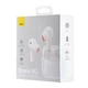 Наушники Bluetooth Baseus True Wireless Earphones Bowie M2 White - изображение 2