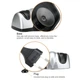 Точилка для ножей электрическая ножеточка PRO Big electric Sharpener Черный с Серебристым - изображение 5