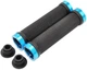 Велосипедные грипсы ROCKBROS с замками ручки вело Black-Blue - изображение 5