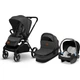 Коляска Lionelo 3 в 1 Mika Grey Graphite (LO-MIKA 3IN1 GREY GRAPHITE) - изображение 6