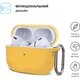 Чохол для навушників Armorstandart Hang Case для Apple AirPods Pro 2 Yellow (ARM68593) - зображення 2