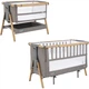 Кроватка Tutti Bambini трансформер 2 в 1 CoZee XL light gray (211209/3590) - изображение 1