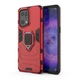 Чохол Fiji Ring для Oppo Find X5 (CPH2307) броньований бампер з кільцем підставкою червоний - зображення 2