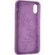 Чехол Fiji Silicone Case для Apple iPhone XR бампер накладка Full Soft Purple (без лого) - изображение 3