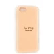 Чехол Fiji Silicone Case для Apple iPhone 8 бампер накладка Full Soft Papaya (без лого) - изображение 4