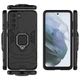 Чохол Fiji Ring Samsung Galaxy S21 FE (G990) броньований бампер з кільцем підставкою чорний - зображення 2
