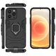 Чехол Fiji Ring для Apple Iphone 14 Pro Max бронированный бампер с кольцом подставкой черный - изображение 2