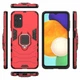 Чохол Fiji Ring для Samsung Galaxy A13 4G (A135) / (A137) броньований бампер з кільцем підставкою червоний - зображення 3