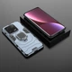 Чехол Fiji Ring для Xiaomi 13 Pro бронированный бампер с кольцом подставкой темно-синий - изображение 3