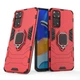Чехол Fiji Ring для Xiaomi Redmi Note 11 / Note 11s бронированный бампер с кольцом подставкой красный - изображение 1