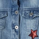 Детская джинсовая куртка для девочки Minoti Front 1 38280JNR 98-104 см Синяя (5063025032765) - изображение 8