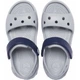 Сандали Crocs Crocband Sandal 12-29-18.5 см Light Grey/Navy 12856 - изображение 4