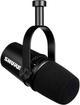 Mikrofon Shure MV7 Podcast Mikrofon Czarny (MV7-K) - obraz 1