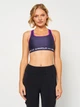 Спортивный топ для бега женский Under Armour Ua Crossback Mid Bra-Gry 1361034-558 L (195253907135) - изображение 1