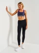 Спортивный топ для бега женский Under Armour Ua Crossback Mid Bra-Gry 1361034-558 L (195253907135) - изображение 3