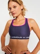 Спортивный топ для бега женский Under Armour Ua Crossback Mid Bra-Gry 1361034-558 L (195253907135) - изображение 4