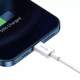 Кабель Baseus USB - Lightning короткий 25см для айфона Superior White CALYS-02 (Superior_025) - изображение 5