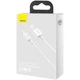 Кабель Baseus USB - Lightning короткий 25см для айфона Superior White CALYS-02 (Superior_025) - изображение 10