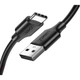 Кабель USB Type-C to USB 3A Ugreen US287 18W 0.25m Black (60114) - изображение 1