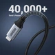 Кабель подовжувач UGREEN US372 USB Type C 3.1 Gen 2 PD100W 4K/60Hz 10Gbps 5A 1m Black (30205) - изображение 7