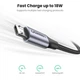 Кабель Micro USB Ugreen US290 для зарядки и передачи данных 0.25м Black (60144) - изображение 2