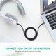 Кабель Audio Ugreen AV112 AUX 3.5 to 3.5 mm 1m Черный (10685) - изображение 4