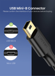 Кабель Mini USB to USB 2.0 UGREEN US132 для зарядки 0.25м Black (10353) - изображение 2