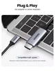 Кабель USB-C to HDMI Ugreen MM142 Перехідник Ultra HD (4K@60Hz; 1080P@144Hz) Aluminium (50571), 2m - зображення 7