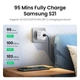 Кабель USB Type-C to USB 3A Ugreen US287 18W 0.25m Black (60114) - изображение 3