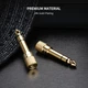 Переходник 6.5 mm штекер to 3.5 mm Ugreen 20503 разъём аудио адаптер 1/4 "-1/8" Желтый (20503) - изображение 2