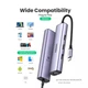 Концентратор Ugreen CM475 Ethernet-адаптер Type-C to RJ45 Grey (60600) - зображення 3