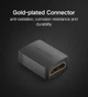 З'єднувач HDMI Ugreen HD112 HDMI2.0 4K@60Hz; 3D Black (20107) - зображення 7