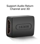 З'єднувач HDMI Ugreen HD112 HDMI2.0 4K@60Hz; 3D Black (20107) - зображення 10