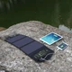Cонячна панель ALLPOWERS 21W зарядний пристрі 2хUSB 5V Чорний (AP-SP5V21W) - зображення 2