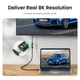 Кабель HDMI 2.1 UGREEN HD151 Подовжувач HDMI to HDMI M/F 8K@60Hz 4K@120Hz 48Gbps eARC HDCP для PS5 GoPro Hero Black 2m (40450) - зображення 2