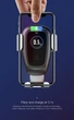 Автомобильный держатель с беспроводной зарядкой Baseus Metal Wireless Charger Gravity Car Mount Black - изображение 7