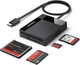 Кардрідер 4 in 1 UGREEN CR125 SD/MicroSD/TF/CF/MS Compact Flash Type-C 0.5m Black (15306) - зображення 1