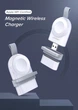 Бездротовий зарядний пристрій Ugreen CD144 для годинника Apple Watch MFi White (50944) - зображення 2