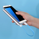 Брелок на ключі Floveme зарядка для iPhone Блакитний - зображення 4