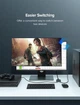 Перемикач HDMI двонаправлений UGREEN CM217 HDMI 2.0 switch 2 х 4К 60Hz 3D Black (50966) - зображення 8