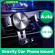 Автомобильный держатель для телефона Ugreen LP130 c гравитационным эффектом Black (50564) - изображение 2